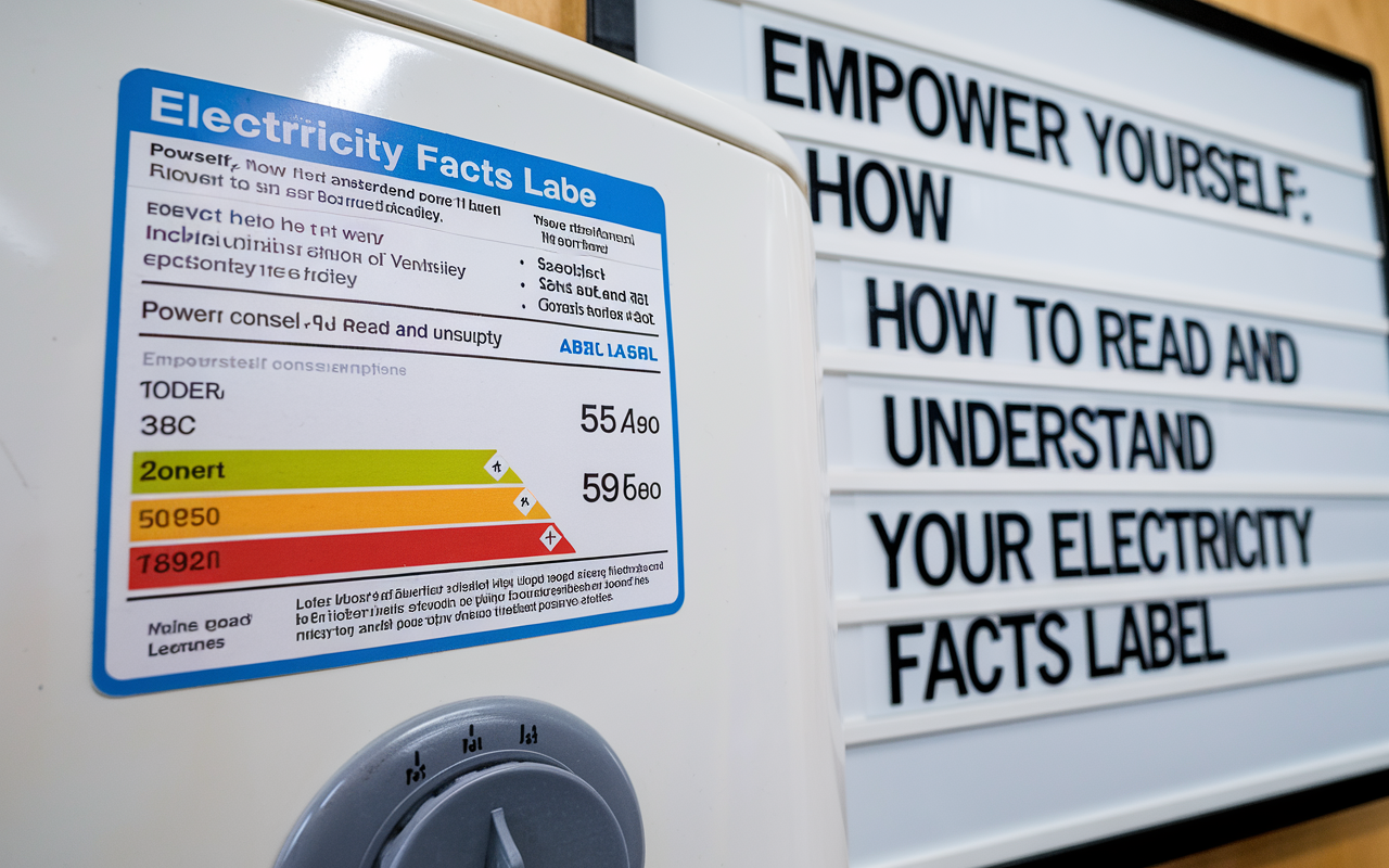 Electricity Facts Label