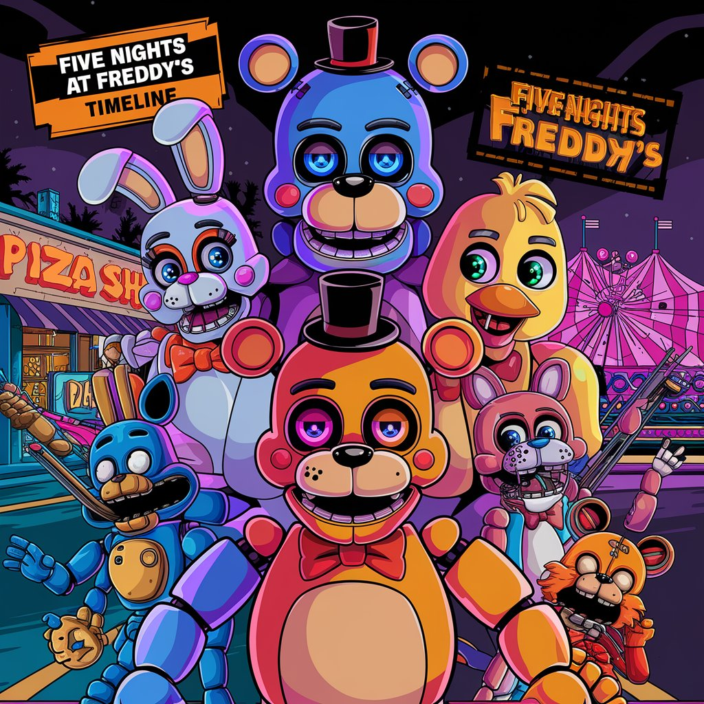 DeviantArt.com FNAF Timeline